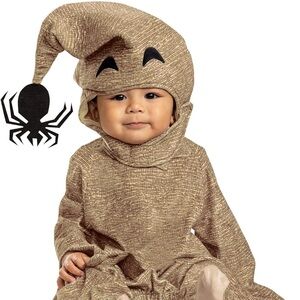 Infant size Oogie Boogie Halloween costume Nightmare Before Christmas 12-18 mo